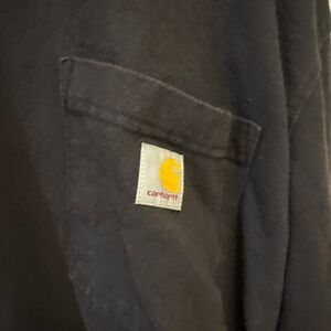 Carhartt Black pocket long sleeve tshirt